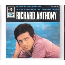 RICHARD ANTHONY - La corde au cou   ***EP***